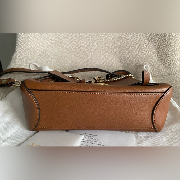 Chloe Faye Day Mini, Tan Brown Leather Crossbody Bag, Amazing Condition - Picture 16 of 16